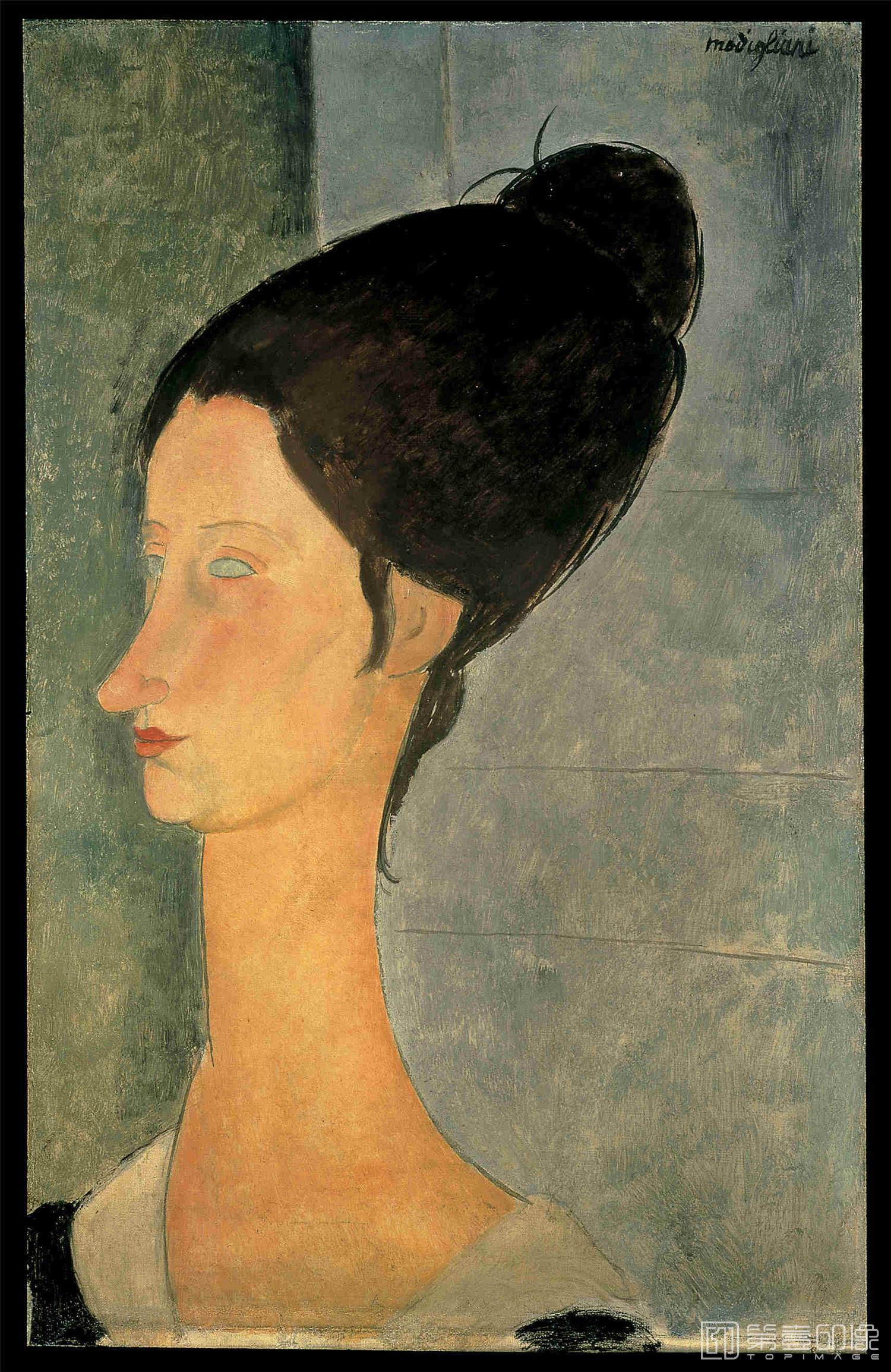 油画-Lady Head